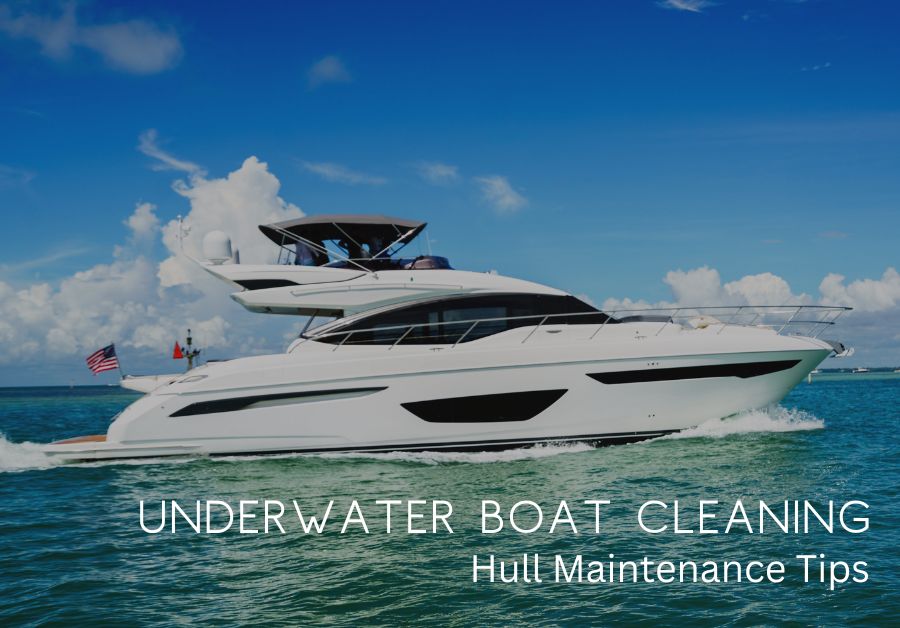 Underwater Boat cleaning